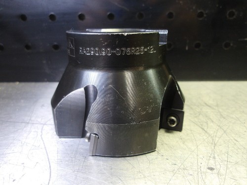 Sandvik 3" Indexable Facemill 1" Arbor RA290.90-076R25-12L (LOC2087A) - Foto 1 di 5