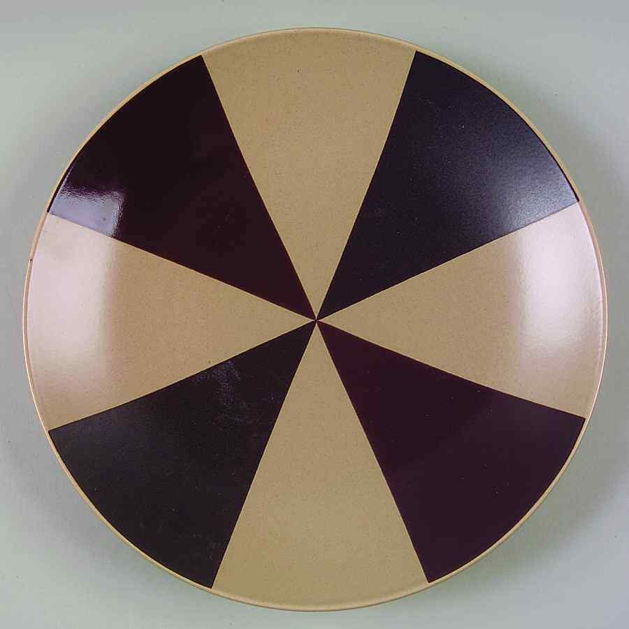 Block Pin Wheel Salad Plate 6368670