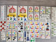 Mrs. Grossman Retired Stickers School Music Science Bus Apples Books Grad #48