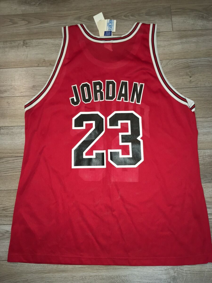 Michael Jordan #23 Chicago Bulls NBA Champion Jersey 52 XXL Michael Jordan #23 Chicago Bulls NBA Champion Jersey 52 XXL