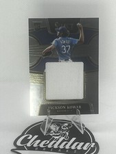 2022 Panini Select Jackson Kowar Rookie Jumbo Patch KC Royals N67