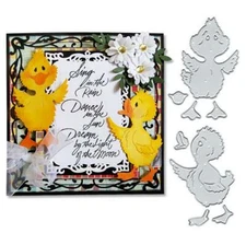 Little Duck Metal Cutting Dies Scrapbooking Photo Album Making Embossing Decor