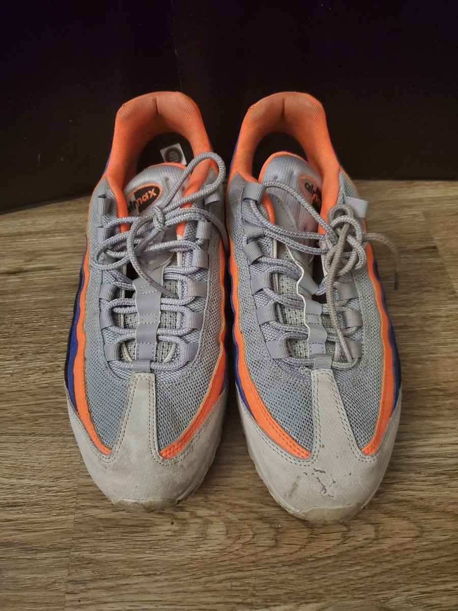 Nike Air Max 95 Essential Bright Mango 2018 Men's Sz Gray