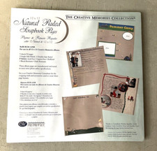 Creative Memories 12x12 Natural Ruled 10 Pages / 5 Sheets New Old Style RCM-12NR