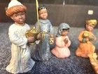 9 Nativity Figures 2 to 3” African American Black Christmas Baby Jesus Wise men  — photo 2