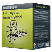 Menabo FahrradträGer Stand Up 3 FüR Toyota Auris Hybrid Fliessheck NEU