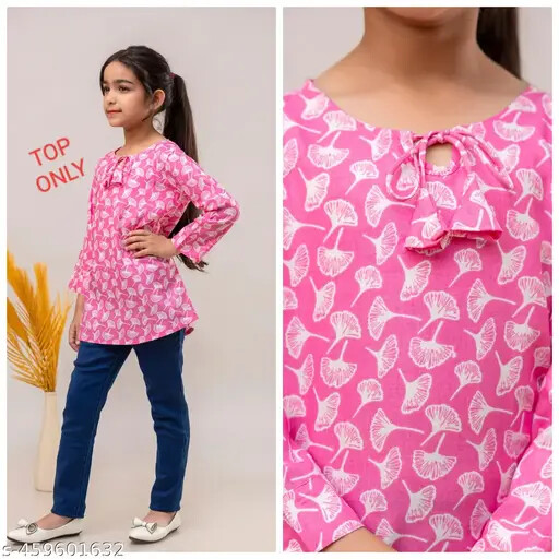 Girls Tops & Tunics |Printed Top for Kids and Girls | only top | Trending top