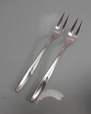 2x Aufschnittgabel Wilkens Sarina 90er versilbert 2 Stück