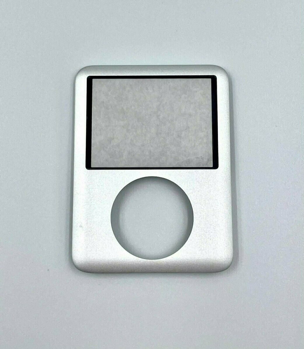 Silver Face Plate For Apple iPod Nano 3rd Gen Front Faceplate