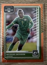 2025-26 Panini Donruss Road to FIFA World Cup Nicolas Jackson orange /199