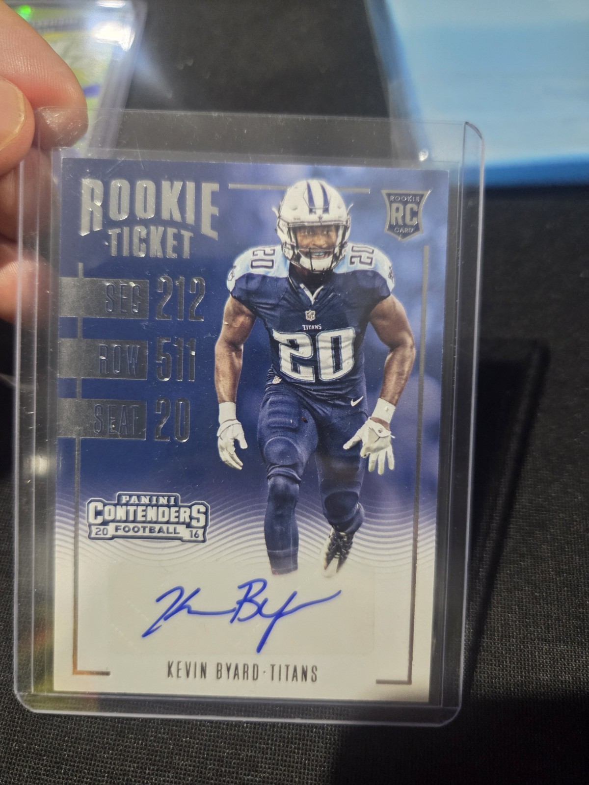 2016 Panini Contenders #155 Kevin Byard Auto