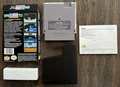 Space Shuttle Project Complete in Box CIB (Nintendo, NES 1991) HTF 🔥 - Picture 2 of 18