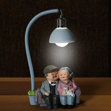 eschenk Jahrestag Oma Opa Bank Paar Hochzeit Verlobung Deko Statuen