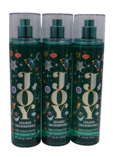 3 BATH  BODY WORKS Joy Sugared Snickerdoodle Fine Fragrance Mist