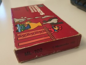 Nintendo Game And Watch Mario Cement Factory ML-102 Boxed Tested Working 1983