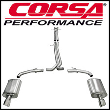 Corsa Sport 2.5" Cat-Back Exhaust System fits 2010-2019 Ford Taurus SHO 3.5L V6