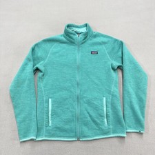 Patagonia Jacket Girls XXL 16-18 Green Fleece Full Zip Soft Warm Cozy Outdoor