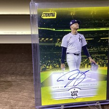 2025 Topps Stadium Club - Autographs Luis Gil #SCBA-LG Yellow (AU)
