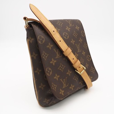 Louis Vuitton Monogram Musette Salsa Short M51258 Shoulder Bag Brown 074391