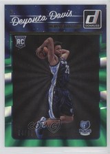 2016-17 Panini Donruss Rookies Green Holo Laser /99 Deyonta Davis #175 z6b