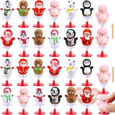 MGparty 24 Pack Christmas Jumping Popper Spring Toys Party Favors...