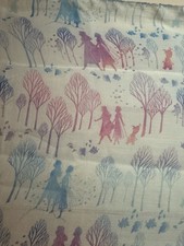    Frozen 2 Disney Scarf Elsa, Anna,  Olaf Forest Scene Polyester, EUC