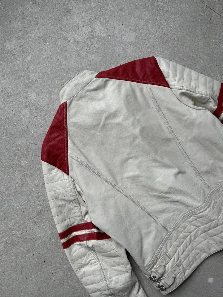 Chaqueta de cuero gitana vintage talla L Foto 3 de 4