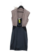 Diane von Furstenberg A-Line Midi Dress UK6 in Multi