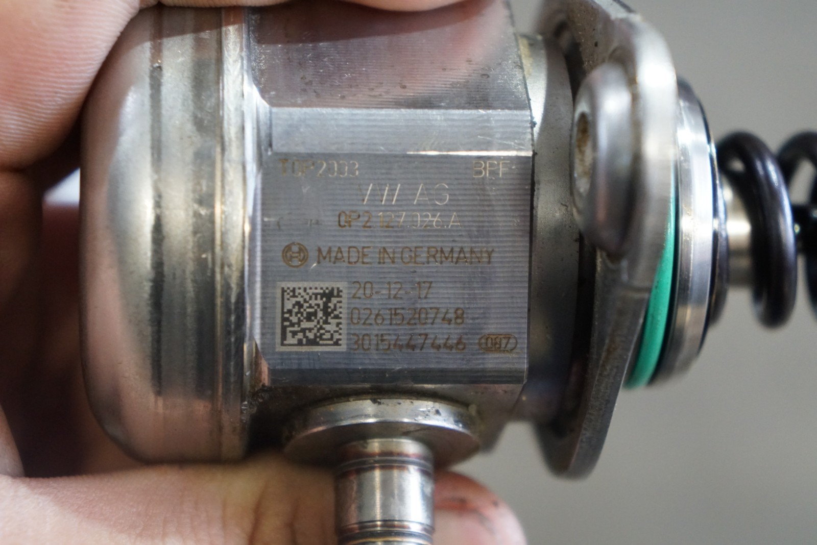 2019 - 2025 LAMBORGHINI URUS ENGINE HIGH PRESSURE FUEL PUMP OEM 0P2127026