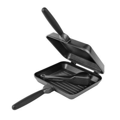 Sonik Sizzla MULTI PAN SET Grillplatte und Toaster Pfanne für Angeln Camping (UC0002)