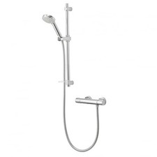 Image of Aqualisa Midas 110 Bar Mixer Shower with Shower Kit Chrome - RRP £349 - AQMD110S