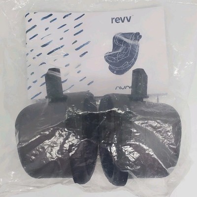 Nuna REVV Car Seat Replacement Cup Holders Set of 2 Genuine OEM Sealed Black New