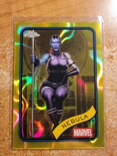 2025 Topps Chrome Marvel Nebula #167 GOLD or Yellow Lava Refractor