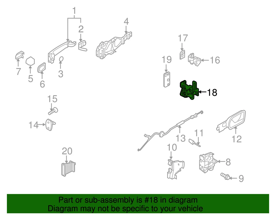 Подлинный нижний шарнир для Volkswagen Golf GTI Jetta Golf R Rabbit 1K4-833-412-Q - Изображение 2 из 2
