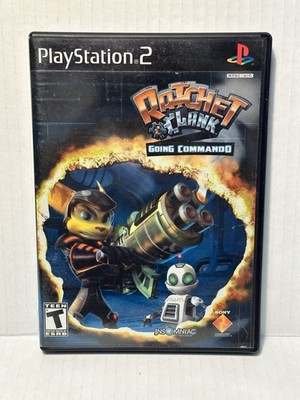 Ratchet & Clank: Going Commando - Sony Playstation 2 PS2 - Complete In Box CIB 