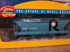 Athearn HO 95940 ACF 2970 2 Bay Hopper Rock Island #512027