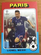 2021-22 Topps UCL Collection - 1975-76 Topps Footballers Lionel Messi #75-14