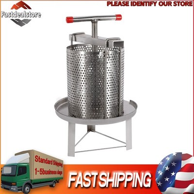 Honey Press Extractor Stainless Steel Manual Honey Wax Pressing Beekeeping Tool