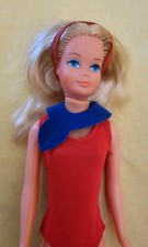  Barbie bambola skipper vintage cresciuta con vestito e ancora funzionante!