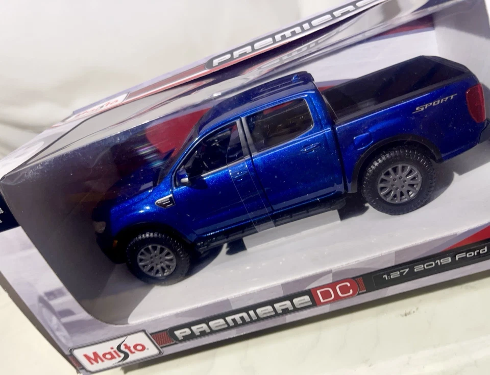 Maisto Premiere Ford Ranger Azul - Modelo Coche Juguete Escala 1/27 Nuevo Foto 4 de 4