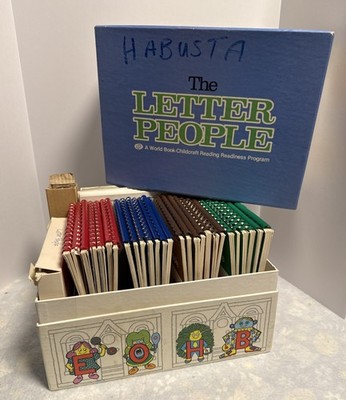 THE LETTER PEOPLE World Book Childcraft Reading Readiness Program Tutor READ