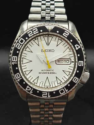 Seiko Mens Automatic Watch 21J Modified MONSTER Scuba Diver's 200M c.July 1998