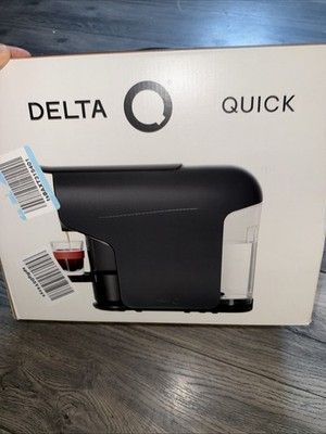 Delta Q Quick Coffee & Espresso Machine | Capsule System | Black | Open Box