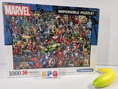 Clementoni Marvel Impossible Puzzle 1000 Teile (39411) Neu & Versiegelt