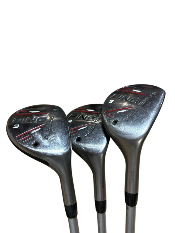 Juego híbrido Ping Karsten 3H 4H 5H KS401 regular flexible grafito para diestros Foto 3 de 4