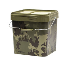 Korda Compac 5l 10l 17l Camo Muster Eimer inc. Deckel Square Bucket Futtereimer