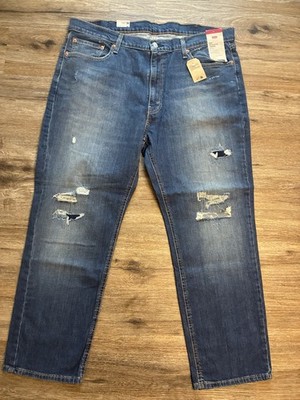 Levi's 541 Athletic Taper Tear Down Mens Jeans Size 40x30 NWT