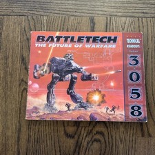 BattleTech The future of Warfare 8621 Technical Readout 3058 Handbook by FASA
