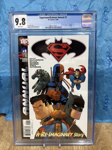 Superman/ Batman, Annual #1 Cgc 9.8 Graded Comic DC Comics '06) Deathstroke,