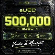 Star Citizen - 500K Auec - Version 4.10.0 Live -    100 Positive FB